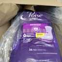 Poise Overnight Incontinence & Postpartum Pads for Bladder Leaks, 8 Drop Extra Coverage, 36 Count