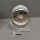 Desk Fan, 10 inch Air Circulator Quiet Operating Fan for Bedroom, 70ft Strong Airflow, Portable Fan Battery Operated with USB (D-Grey)