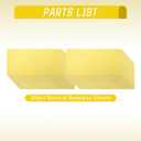 30pcs Beeswax Sheets Beehive Wax Foundation Sheets Natural Beeswax Honeycomb Sheets for Beekeeping Candle Making