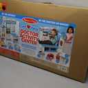 Melissa & Doug Wooden Get Well Doctor Activity Center - Waiting Room, Exam Room, Check-In Area - FSC Certified.