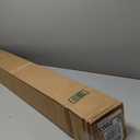 Replacement Door Bottom with Vinyl Fins 36" Long 1 3/4" Wide Threshold Seal Bottom of Door Weatherstrip Kerf Weather Stripping for 7/8" Between Barbs(2 Pcs,Black)