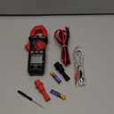 MESTEK Digital Clamp Meter Multimeter TRMS 6000 Counts Voltage Tester Amp Volt Meter, Auto-Ranging Voltmeter Measures NCV AC DC Current Voltage Resistance Capacitance Temperature Diodes Continuity