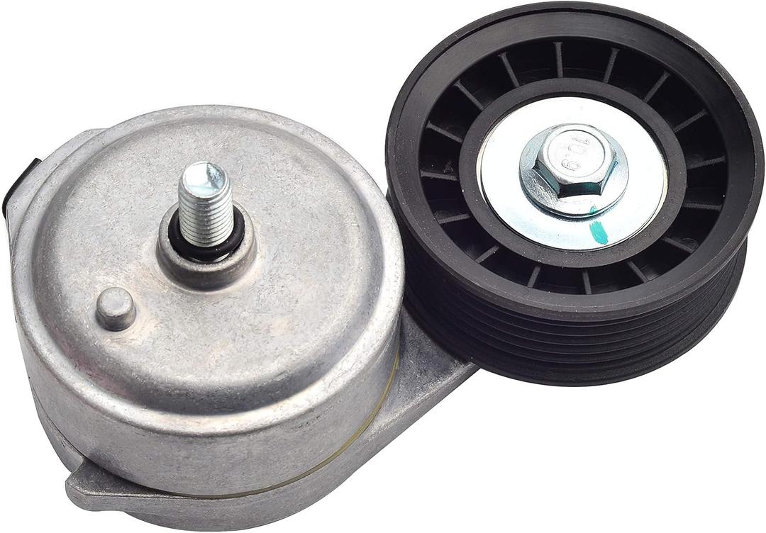 419-100 Automatic Belt Tensioner w/Pully Compatible with CHEVROLET GMC C1500 C2500 C3500 K1500 K2500 K3500 SILVERADO BLAZER GMC SIERRA YUKON ISUZU HOMBRE BLAZER SONOMA (4.3L 5.0L 5.7L 7.4L)