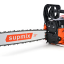 62cc Gas Chainsaw 20 Inch Gas Powered Chainsaws 2-Cycle Petrol Handheld Gasoline Chain Saw Power Saws for Cutting Wood Tree Trimming