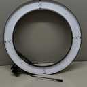 NEEWER Ring Light 18inch Kit: 55W 5600K Professional LED with Stand and Phone Holder, Soft Tube & Bag for Tattoo Lash Extension Barber Makeup Artist Studio Video Photography Lighting, RL-18