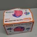 Electric Balloon Pump, Portable 2 Modes Balloon Blower Machine with 14 Balloon Arch Kits, Air Pump for Balloon, Balloon Inflator for Party Decoration (Purple)