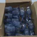 23 PCS Blue Plastic Wine Glasses,Reusable Plastic Wine Glasses,Blue Goblet Glass,Durable and Sturdy Cups Can Be Used for Various Parties Such as Weddings! 