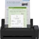 ScanSnap iX1300 Compact Wireless or USB Double-Sided Color Document, Photo & Receipt Scanner with Auto Document Feeder and Manual Feeder for Mac or PC, Black