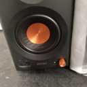 Edifier MR3 Studio Monitor Speaker, VGP2025 Award, 36 W, Bluetooth 5.4, Room Correction, High Resolution Dedicated App, TRS Balance/RCA/AUX Input, 0.14 inch (3.5 mm) / Headphone Jack Output, 52 Hz - 40 kHz, For Studios/Composing/Music/Movies Watching MDF, High Sound Quality, Black