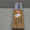 KAMANINA Gold Curtain Rod 72 to 144 Inch (6-12 Feet), Telescoping Single Drapery Rods, 7/8 Inch Heavy Duty Curtain Rods for Windows 66 to 144 Inches, Netted Texture Finials