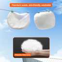 car headrest Pillow, car Neck Pillow for Driving, 11.8x7.5 inches Head Rest Pillow for car,Fits Most car Models, Suede Fabric with Polyester Fiber Filling(Grey,Neck Pillow 1P)