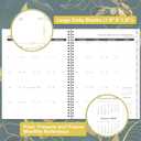 2026-2027 Monthly Planner - 2 Year Monthly Planner from January 2026 - December 2027, 9" x 11", 2026 Planners with Inner Pocket, Coated Tabs, Holidays Review