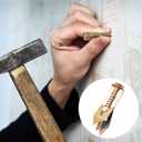 2 x PAGOW 40 Pcs Self-Drilling Anchors, Anchors and Screws for Heavy Duty, Metal Screw Anchors Kit, No Drill and Holes in Wall (0.47"x1.57")