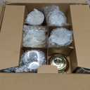 DEVI 24pcs Assorted Gold Votive Candle Holders, Mercury Glass Candle Holder, Diwali Decorations, Gold Wedding Centerpieces for Tables, Bridal Shower Party Table Decorations