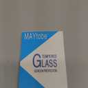 MAYtobe [2 Pack Tempered Glass iPhone 14 Pro Screen Protector, Anti-Scratch, Bubble Free, Case Friendly, Easy to Install (Transparent)