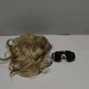 ByouByou Mullet Wigs for Men 80s Style Costumes Fancy Party Accessory Cosplay Wig Joe Dirt Emo Wig Halloween Men x (Blonde)