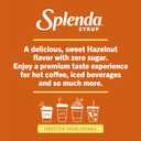 Splenda Coffee Syrup, Hazelnut, Sugar Free, Flavored Liquid Syrups for Drinks, 750 ml Bottle (25.4 Fl Oz (Pack of 1))