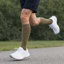 Dr. Motion Men's Knee High Compression Socks 8-15 mmHg ( 6 Pairs Pack )