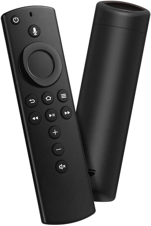 Remote Control Replacement 2nd Gen Compatible with Fire 3rd Gen Smart TV Cube (1st Gen/2nd Gen), Not for Roku/Samsung TVs, for TV Stick (2nd Gen/4K/Lite/2020 Release) with Voice