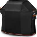[Upgraded 1000D Heavy Duty Fabric] 55 inch Grill Cover for Outdoor Grill