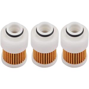 Tvent 68V-24563-00-00 Fuel Filter Replacement for Mercury 881540 Sierra 18-7979 Yamaha 50HP 60HP 75HP 90HP 115HP (Pack of 3)