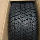 AR-PRO 16x6.50-8 Tire, 4PR Durable Tubeless Tire for Lawn Mower Tractor with Deep Turf Treads, Rim Not Included (1-Pack)