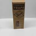 2 Pack Mole Traps, Galvanized Steel Scissor Trap, Reusable Mole Trap Killer, Easy Set Mole Eliminator Trap for Lawns