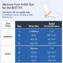 Ankle Brace for Women Men - Ankle Support Brace for Sprained Ankle, Ankle Stabilizer for Achilles, Tendon, Sprain, Injury Recovery, Lace up Ankle wrap for Running, Basketball, Volleyball (Ankle Brace, Medium)
