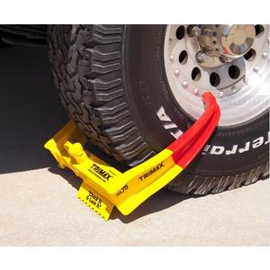 TRIMAX TRAILER WHEEL LOCK CHOCK SECURITY BOOT CLAMP TCL75