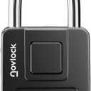 Combination Lock for Outdoor & Indoor | Heavy Duty, Weatherproof, 4-Digit Security | Padlock for Lockers, Gates, Fences, Sheds, Storage | 1-Pack, Black