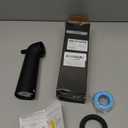 7 Inch Extra Long Slip on Bathtub Spout with Diverter, Matte Black Tub Spout Fits 1/2" Copper Tube (5/8" Diameter)