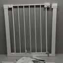 Safety 1st Easy Install Walk Thru Baby Gate for Doorway With Door, Dog Gates, Fits 29"-38", Easy Install 28" Tall, White