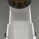 Lozovin 4-Tiers Slim Bathroom Storage Cabinet, Waterproof Narrow Floor Cabinet with Tissue Box and Wheels, Skinny Storage Organizer with Drawers for Small Spaces, Bathroom, Kitchen, Bedroom, 6.7