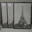 upsimples 16x24 Picture Frame Black 3 Pack, Scratch-Proof Poster Frames 16 x 24 for Photo Gallery - Slide-in Strips, Horizontal or Vertical Wall Mounting