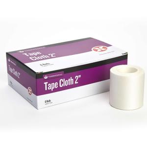Cloth Medical Tape for Wound Care - 6 Rolls of 2 Inch Durable Surgical Tape to Secure Dressings - 10 Yards Long - Easy to Tear and Latex Free