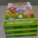 3 x PAAS Spring Into Easter Egg Decorating Kit, Easter Egg Dye Kit with Stickers & Eggarounds, Food Grade Dye, Easter Stickers, Colorful EggArounds