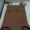 Women's Strapless Shapewear Bodysuit Tummy Control Seamless Sculpted Body Shaper with Removable Straps, Large