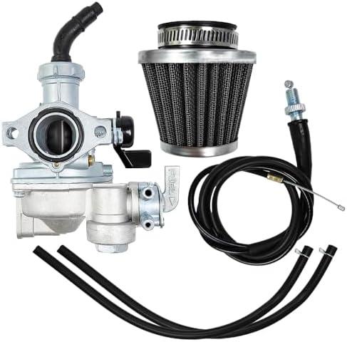 Carburetor Replacement for Honda 3-Wheeler ATC 90 1976-1978 ATC 110 1979-1985 ATC 125M Carb with Throttle Cable