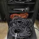 NBVOICE Professional Portable All-in-One Integrated 2-Way PA System Fixed Setup, Suitcase Design w/ 8-Channel Mixer, 2 Speaker Stands, Bluetooth, Mic for Performances, Presentations