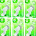 Air Wick Scented Oil Warmer Plugin Air Freshener, White, 6ct (1 Count (Pack of 6))