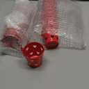 24 Pcs Valentine Small Gift Buckets with Handle Hollow Heart Shaped Red Metal Sand Bucket Bulk Valentines Party Favor for Crayon Candy Chocolate Flower Party Favor