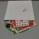 Christmas Bingo Game Cards for Adults 24 Players Christmas Party Bingo Games Winter Holiday Bingo Cards with Turntable Reward Stickers for Party Activities Home Family Party Game