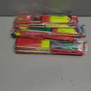 Dervea 20 Pack Ribbon Dancing Wands Party Favors for Kids, Rainbow Birthday Decorations, Princess Party Supplies, Girls Party Games, Gymnastics Goody Bag Stuffers (Rainbow)