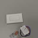 Suraielec Wireless Remote Light Switch, No Wiring, No WiFi, 100ft RF Range, Pre-Programmed, Expandable Wireless Wall Switch and Receiver Kit, Remote Control Light Fixture for Lamp, Ceiling Light, Fan