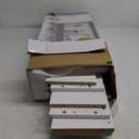 Zenna Home Over-The-Toilet Bathroom Spacesaver, Bathroom Organizer with 3 Bath Storage Shelves, Cottage-Style, White