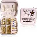 Funny Not Today Jewelry Organizer Case Small Portable Jewelry Organizer Box Christmas Birthday Gifs for Women Girls