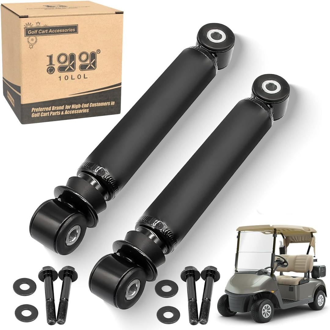 10L0L Golf Cart Rear Shock Absorbers Kit for EZGO RXV 2008-2013 Gas & Electric, OEM# 603637 611724, 2PCS
