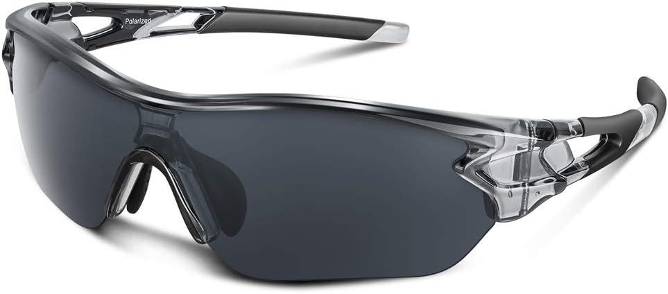 BEACOOL Polarized Sports Sunglasses for Men Women Youth Baseball Cycling Running Driving Fishing Golf Motorcycle TAC Glasses