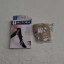 Truform Sheer Compression Stockings, 15-20 mmHg, Women's Knee High Length, 20 Denier, Nude, Small