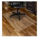 Kuyal Clear Chair mat for Hardwood Floor, 36 x 55 inches Floor MatsWood/Tile Protection Transparent Mat for Office & Home (36" X 55" Rectangle)